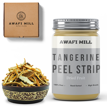 Awafi Mill Dried Tangerine Peel Strip Orange Peel 100gm